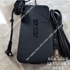 Sạc Laptop Asus 19V-6.32A 120W - Chân Thường Cao Cấp Dùng Cho GL551 GL552 GL553 FX53 G771 G752 X550 X580 K750