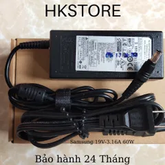 🔝 Sạc Laptop Samsung 19V-3.16A 60W Samsung R430 R478 R480 R523 R538 Q430 R430 R428 R429 R480 R523 NP530 NP300E4 NP300E5
