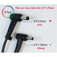 Sạc Laptop Asus 19V 3.42A 65W - Phụ Kiện Thay Thế Chân Nhỏ 4.0mm cho X556 A556 A510U X541 X542 K401 và Nhiều Mẫu Khác
