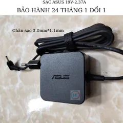 🔝 Sạc Laptop asus 19V-3.42A/2.37A chân nhỏ 3.0mmx1.1mm Asus UX31E, UX21E K401J-E1 K401L K401U K441 K441U F441S X200