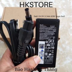 Sạc Laptop Dell 19.5V-3.34A 65W kim to Dell 3441 3442 3541 3542 14R 15R A840 3340 E5540 E6400 E6420 N4110 N5110 14z-5