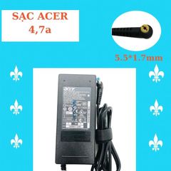 Sạc Laptop ACER 90W Zin Chính Hãng 4.7A - Bảo Hành 12 Tháng, Sạc Ổn Định Không Nóng Máy