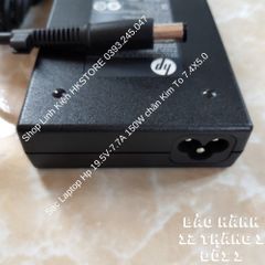 Sạc Laptop HP 19.5V 7.7A 150W chân kim to (7.4*5.0) - Phụ kiện Zin cho HP Zbook, EliteBook, HP HDX và nhiều dòng khác