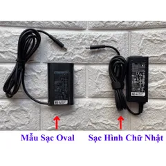 Sạc Laptop Dell Oval 19.5V 2.31A 45W chân kim nhỏ - XPS 13 (Dell Ovan 45w) PHỤ KIỆN LAPTOP