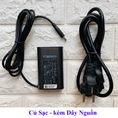 Sạc Laptop Dell Oval 19.5V 2.31A 45W chân kim nhỏ - XPS 13 (Dell Ovan 45w) PHỤ KIỆN LAPTOP
