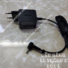Sạc Laptop Asus Vuông 19V-1.75A 33W Chính Hãng - Dùng Cho X453, X553, K401L, E502 và nhiều mẫu khác, Bảo Hành 12 Tháng