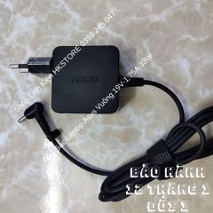 Sạc Laptop Asus Vuông 19V-1.75A 33W Chính Hãng - Dùng Cho X453, X553, K401L, E502 và nhiều mẫu khác, Bảo Hành 12 Tháng