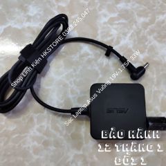Sạc Laptop Asus Vuông 19V-1.75A 33W Chính Hãng - Dùng Cho X453, X553, K401L, E502 và nhiều mẫu khác, Bảo Hành 12 Tháng