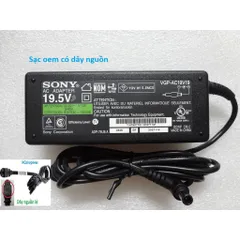 [Sạc zin] SẠC LAPTOP SONY VAIO 19.5V - 4.7A - 90w PHỤ KIỆN LAPTOP