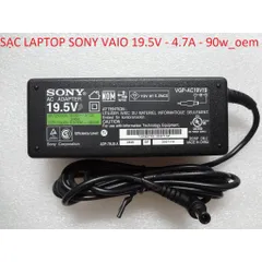 [Sạc zin] SẠC LAPTOP SONY VAIO 19.5V - 4.7A - 90w PHỤ KIỆN LAPTOP