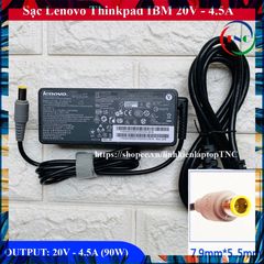 Sạc Laptop Lenovo T400 T410 T420 T430 20V-4.5A Chân Kim Adapter - Phụ Kiện Chính Hãng, Bảo Hành 12 Tháng