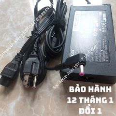 Sạc Laptop Acer 19V 7.1A 135W Chính Hãng - Tương Thích Acer Aspire 7 V15 V17 8940 9800 9810 Travelmate 2000 2100 270, Bảo Hành 12 Tháng