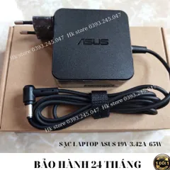 🔝 Sạc Laptop Asus 19V-3.42A/4.7A Vuông Asus K42 K52 K53 X451 X550 X450 X454L X554 X401 X402 K40 K50
