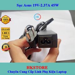 Sạc Laptop Asus 45W 19V-3.42A/2.37A Chính Hãng Mới Zin Dùng Cho X540s X540l X541U X200 X200CA Q200 E402MA E403sa