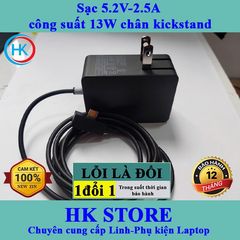 Sạc laptop Microsoft Surface 3 5.2V-2.5A 13W chính hãng cho model 1623/1624/1645/1706/1751 - Bảo hành 12 tháng