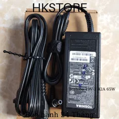 🔝 Sạc Laptop Toshiba 19V-3.42A 65W dùng cho Toshiba M200 A200 L200 L310 C600 C640 C645 L640 L645 L655 L745 C850 C875 L8