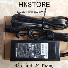 🔝 Sạc Laptop Toshiba 19V-3.42A 65W dùng cho Toshiba M200 A200 L200 L310 C600 C640 C645 L640 L645 L655 L745 C850 C875 L8
