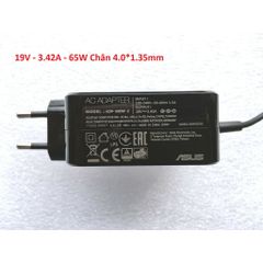 Sạc Laptop Asus Chính Hãng 19V 3.42A 65W Chân Nhỏ 4.0*1.35mm - Phụ Kiện An Toàn, Tiết Kiệm Điện năng