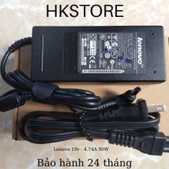 Sạc Laptop Lenovo 19V 90W 4.74A - Adapter Chính Hãng Cho Lenovo Y410 G430 B550 E43 G460 G470 - Bảo Hành 24 Tháng