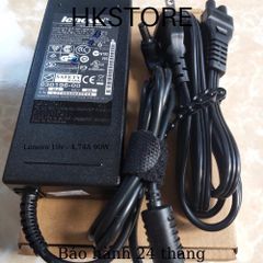 Sạc Laptop Lenovo 19V 90W 4.74A - Adapter Chính Hãng Cho Lenovo Y410 G430 B550 E43 G460 G470 - Bảo Hành 24 Tháng