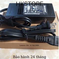 Sạc Laptop Lenovo 19V 90W 4.74A - Adapter Chính Hãng Cho Lenovo Y410 G430 B550 E43 G460 G470 - Bảo Hành 24 Tháng
