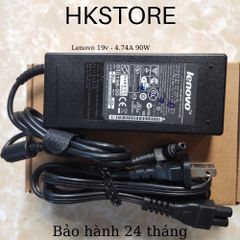 Sạc Laptop Lenovo 19V 90W 4.74A - Adapter Chính Hãng Cho Lenovo Y410 G430 B550 E43 G460 G470 - Bảo Hành 24 Tháng