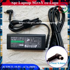 Sạc Laptop Sony 19.5V 4.7A Chính Hãng, Adapter ZIN 90W - Phụ Kiện Laptop Chất Lượng, Bảo Hành 12 Tháng