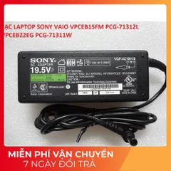 [Sạc zin]SẠC LAPTOP SONY VAIO VPCEB15FM PCG-71312L VPCEB22EG PCG-71311W PHỤ KIỆN LAPTOP