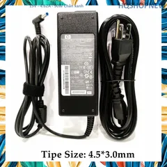 [Sạc zin] Sạc Laptop HP 19.5V - 4.62A - 90W chân kim xanh nhỏ 4.5 x 3.0 mm PHỤ KIỆN LAPTOP