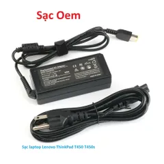 [Sạc zin] Sạc laptop Lenovo ThinkPad T450 T450s 20V - 2.25A - 3.25A - 45W - 65W chân vuông USB PHỤ KIỆN LAPTOP