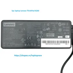 [Sạc zin] Sạc laptop Lenovo ThinkPad X260 20V - 2.25A - 3.25A - 45W - 65W chân vuông USB PHỤ KIỆN LAPTOP