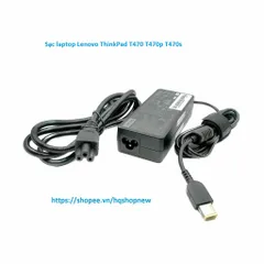 [Sạc zin] Sạc laptop Lenovo ThinkPad T470 T470p T470s 20V - 2.25A - 3.25A - 45W - 65W chân vuông USB PHỤ KIỆN LAPTOP