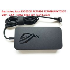 Sạc Laptop Asus Chính Hãng FX705DD FX705DT FX705DU FX705GT 20V - 7.5A - 150W, Chân Kim 6.0*3.7mm, An Toàn và Tiết Kiệm Điện
