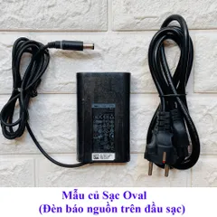 Sạc Laptop Dell Oval 19.5V 3.34A 65W chân tròn TO 7.4*5.0mm Dell Latitude E7250 E7450 E5250 3340 E5450 E5470 E5490 PHỤ K