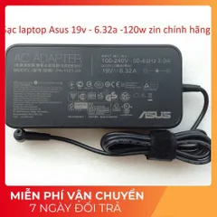 [Sạc zin] Sạc laptop Asus 19v - 6.32a -120w chân cắm 5.5 * 2.5 mm PHỤ KIỆN LAPTOP