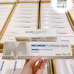 Nước Uống Nhau Thai Ngựa Melsmon Platinum 50ml - Sản Phẩm Làm Đẹp Đến Từ Nhật Bản, Cung Cấp Dưỡng Chất và Tái Tạo Da