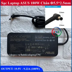 Sạc Laptop Asus 19.5V - 9.23A (180W) SLIM chất lượng cao (Adapter Asus 180W) PHỤ KIỆN LAPTOP