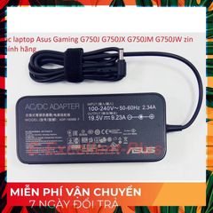 Sạc Laptop Chính Hãng Asus Gaming G750J G750JX G750JM G750JW - 180W, An Toàn, Tiết Kiệm Điện, Đen