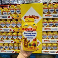 Kẹo dẻo bổ sung Vitamin và Khoáng chất L'il Critters Gummy Vites 300 viên - Sản phẩm dinh dưỡng cho trẻ em, hương vị trái cây ngon miệng