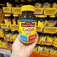 Viên Uống Hỗ Trợ Tim Mạch Nature Made CoQ10 400mg 90V của Mỹ