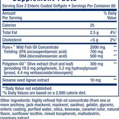 Viên Uống Dầu Cá Super Omega-3 Life Extension - Tăng Cường Sức Khỏe Tim Mạch & Làm Đẹp - Hộp 120-240 Viên Chiết Xuất Olive