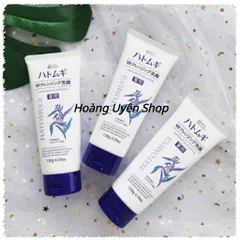 Sữa rửa mặt Hatomugi Cleansing Facial Foam chiết xuất ý dĩ dưỡng ẩm dưỡng trắng da Nhật Bản 130g