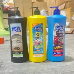 SỮA TẮM GỘI SUAVE KIDS 3 IN 1 828ml 🥳 sữa tắm hoạt hình Disney DA MỀM TÓC THƠM.