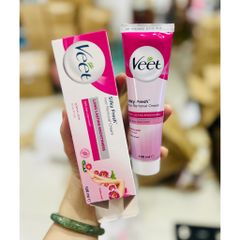 Xả Kho HSD 8/2026 - KEM TẨY LÔNG VEET CỦA PHÁP 100ML - Dùng Cho Mọi Loại Da
