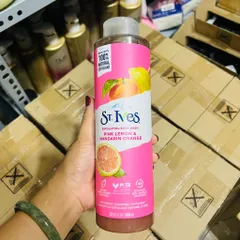 Sữa Tắm Dưỡng Ẩm Và Tẩy Tế Bào Chết St. Ives Body Wash 650ml Mỹ