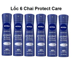 Sỉ - Lốc 6 Chai Xịt Khử Mùi Nivea Pearl & Beauty 150ml - HSD 12/2026