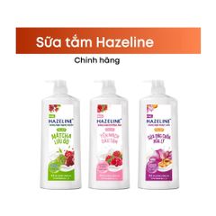 Sữa Tắm Dưỡng Da HAZELINE Chai 1Kg - Chai vòi