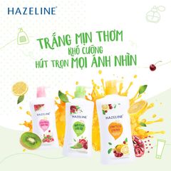 Sữa Tắm Dưỡng Da HAZELINE Chai 1Kg - Chai vòi