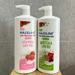 [HCM] SỮA TẮM HAZELINE TRẮNG SÁNG MỊN DA 1KG - LỰA MÙI