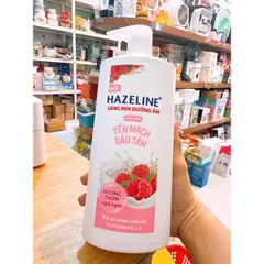 [HCM] SỮA TẮM HAZELINE TRẮNG SÁNG MỊN DA 1KG - LỰA MÙI